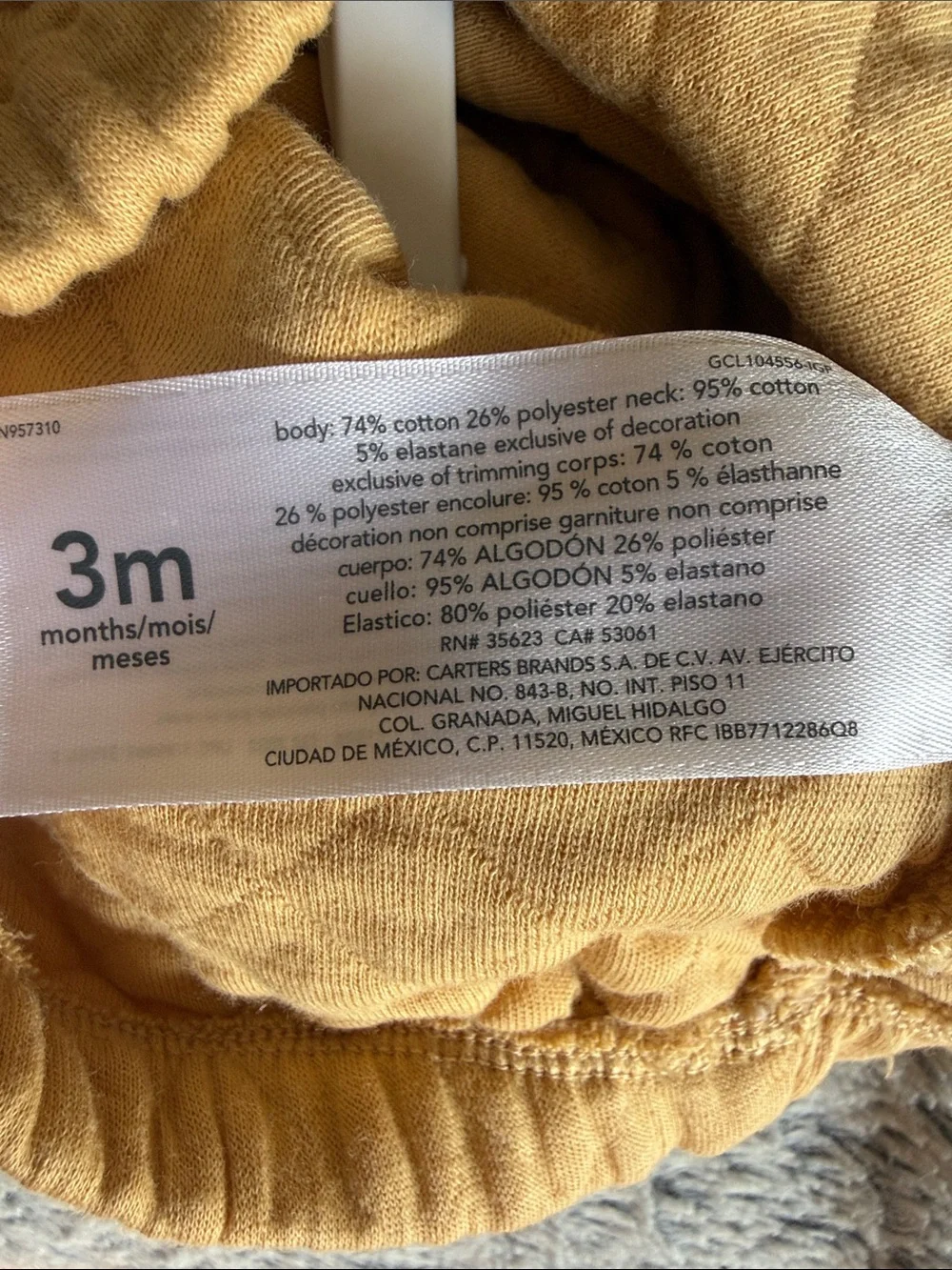 Carters carter quilted